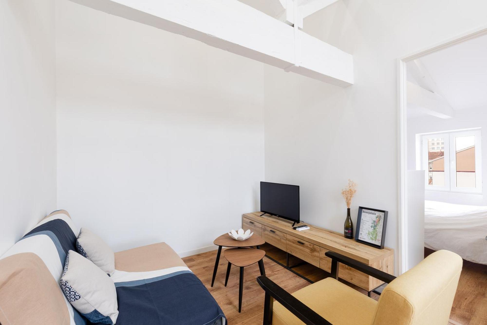 Appartement Climatise 2 Chambres Villefranche-sur-Saône Buitenkant foto